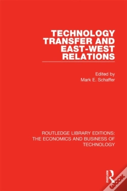 Capa do artigo Technology Transfer And East-West Relations