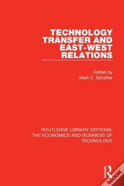 Capa do artigo Technology Transfer And East-West Relations