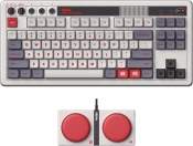 Capa do artigo 8BitDo Retro Mechanical Keyboard Bluetooth/2.4G/USB-C Hot Swappable Gaming Keyboard