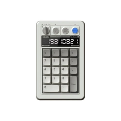 Capa do artigo Teclado Numérico 8BitDo Retro 18 Mechanical Numpad Supports Calculator Mode Bluetooth/2.4G