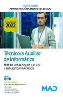Tecnico Auxiliar Informatica Administracion General