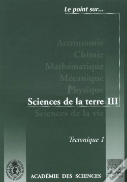 Capa do artigo Tectonic I ; Sciences De La Terre T.3