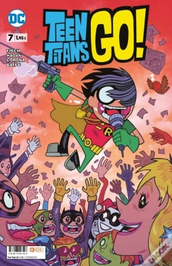 Capa do artigo Teen Titans Go! Núm. 07