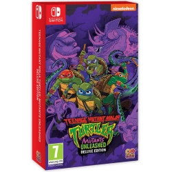 Capa do artigo Teenage Mutant Ninja Turtles: Mutants Unleashed - Deluxe Edition Nintendo Switch