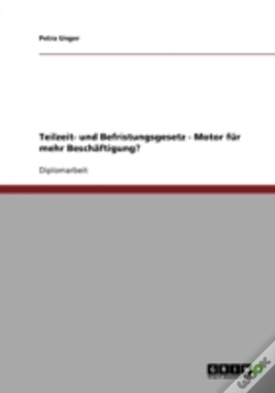 Capa do artigo Teilzeit- Und Befristungsgesetz - Motor Fur Mehr Beschaftigung?