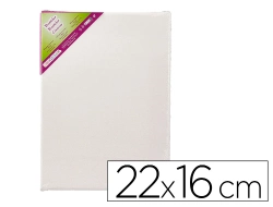 Capa do artigo Tela de pintura lidercolor lenco agrafado lateral algodao 100% 22x16 cm