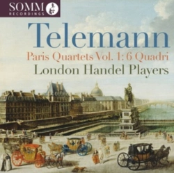 Capa do artigo Telemann: Paris Quartets - CD