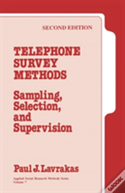 Capa do artigo Telephone Survey Methods