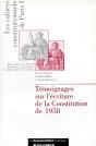 Temoignage Sur L'Ecriture De La Constitution Du 4.10.1958 - Preview