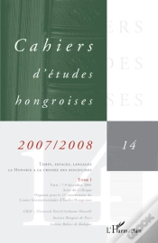 Capa do artigo Temps, Espaces, Langages : La Hongrie À La Croisée Des Disciplines Tome I - Tome I