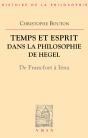 Temps Et Esprit Dans La Philosophie De Hegel - Preview