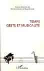 Temps ; Geste Et Musicalité - Preview