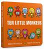 Ten Little Monkeys Board Book - Preview