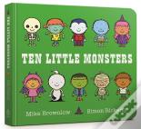 Ten Little Monsters Board Book