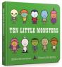 Ten Little Monsters Board Book - Preview