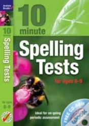Capa do artigo Ten Minute Spelling Tests For Ages 8-9