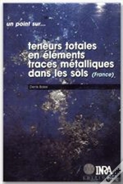 Capa do artigo Teneurs Totales En Elements Traces Metalliques Dans Les Sols