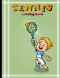 Tennis Coloring Book - Preview