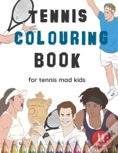Tennis Colouring Book