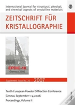 Capa do artigo Tenth European Powder Diffraction Conference