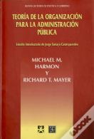 Teoria De La Organizacion Para La Administracion Publica 