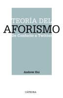 Teoria Del Aforismo