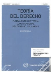 Capa do artigo Teoría Del Derecho (Volumen Ii) (Papel + E-Book)
