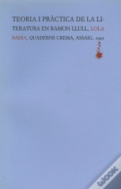 Capa do artigo Teoria I Pràctica De La Literatura En Ramon Llull