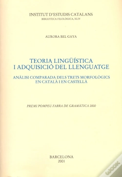 Capa do artigo Teoria Linguistica I Adquisicio Del Llenguatge