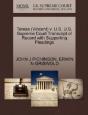 Teresa (Vincent) V. U.S. U.S. Supreme Court Transcript Of Record With Supporting Pleadings - Preview