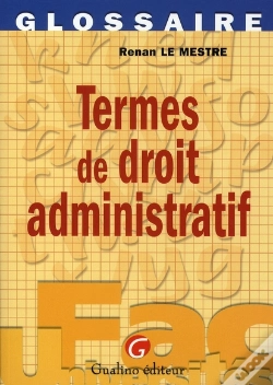 Capa do artigo Termes De Droit Administratif