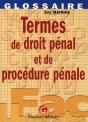 Termes De Droit Pénal Et De Procédure Pénale - Preview