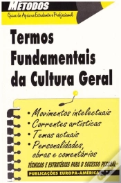 Capa do artigo Termos Fundamentais da Cultura Geral