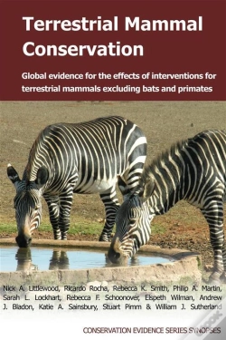 Capa do artigo Terrestrial Mammal Conservation