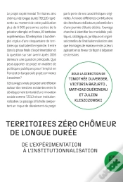 Capa do artigo Territoires Zéro Chômeur De Longue Durée : De L