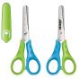 School Scissors 13 cm Round with Protective Cover Arda Safe - Preview