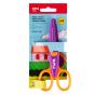 Tesoura Escolar Curva 13,5Cm Redonda Apli Kids 19998 Blister - Preview