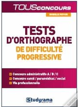 Capa do artigo Test D'Orthographe De Difficultes Progressive Tous Concours