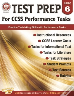 Capa do artigo Test Prep For Ccss Performance Tasks, Grade 6