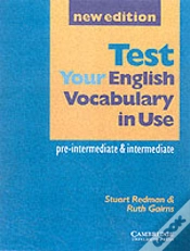 Capa do artigo Test Your English Vocabulary In Use: Pre-Intermediate And Intermediate