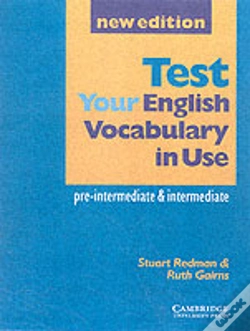 Capa do artigo Test Your English Vocabulary In Use: Pre-Intermediate And Intermediate