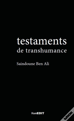 Capa do artigo Testaments De Transhumance (3e Édition)