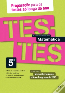 Capa do artigo Testes Matemática 5º Ano