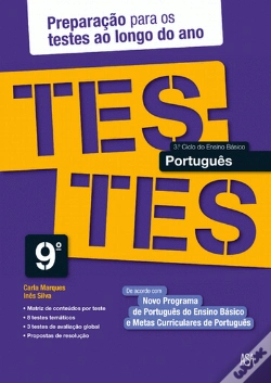 Capa do artigo Testes Português 9º ano