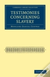 Capa do artigo Testimonies Concerning Slavery