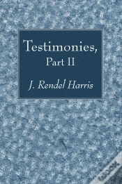 Capa do artigo Testimonies, Part Ii