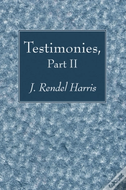 Capa do artigo Testimonies, Part Ii