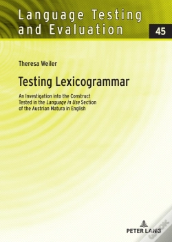Capa do artigo Testing Lexicogrammar