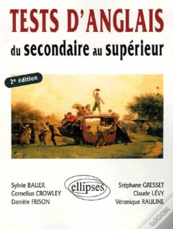 Capa do artigo Tests D'Anglais - Du Secondaire Au Supérieur - 2e Édition