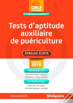 Capa do artigo Tests D'Aptitude Auxiliaire De Puericulture